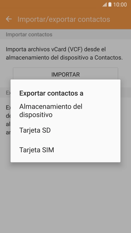 Pulsa Tarjeta SIM.