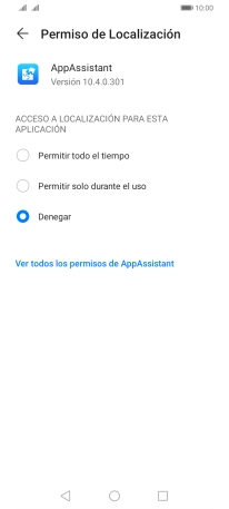 Pulsa el ajuste deseado. Pulsa el ajuste deseado.