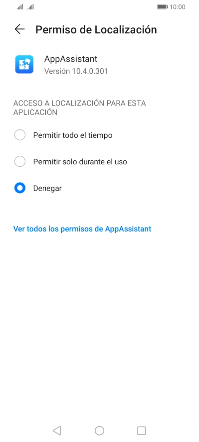 Pulsa el ajuste deseado. Pulsa el ajuste deseado.