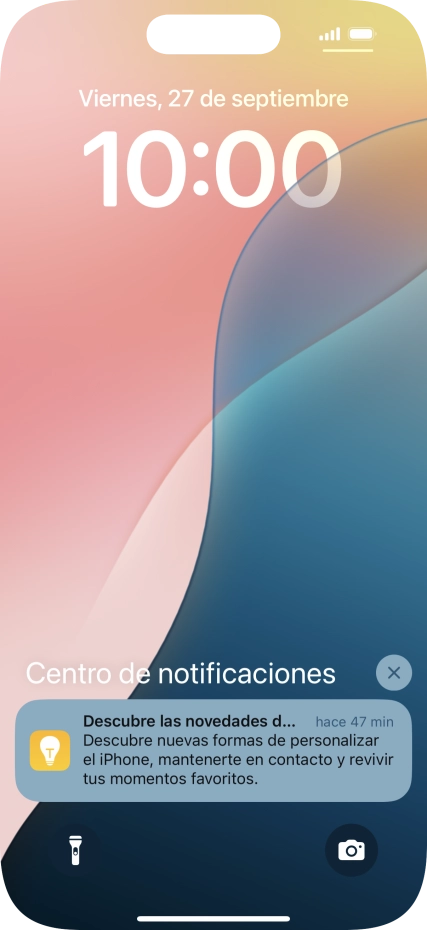 Pulsa la notificación deseada y sigue las indicaciones de la pantalla para utilizar la función seleccionada. Pulsa la notificación deseada y sigue las indicaciones de la pantalla para utilizar la función seleccionada.