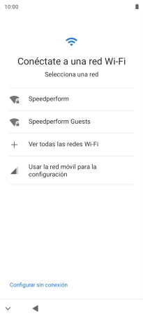 Pulsa la red wifi deseada. Pulsa la red wifi deseada.
