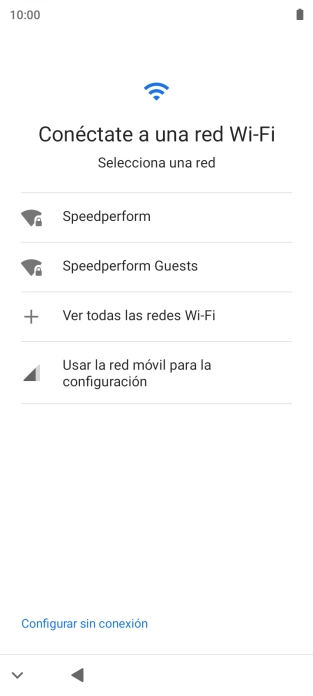 Pulsa la red wifi deseada. Pulsa la red wifi deseada.