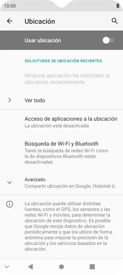 Pulsa el indicador para activar o desactivar la función. Pulsa el indicador para activar o desactivar la función.