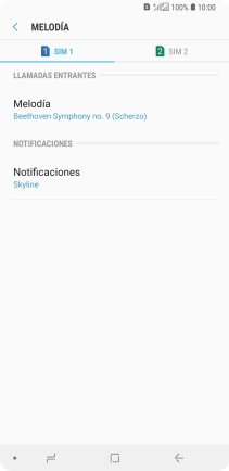 Pulsa la tecla de inicio para terminar y regresar a la pantalla de inicio. Pulsa la tecla de inicio para terminar y regresar a la pantalla de inicio.