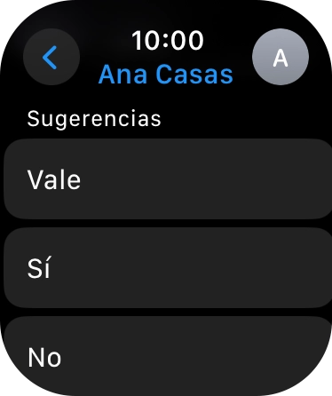 Pulsa la respuesta rápida deseada. Pulsa la respuesta rápida deseada.