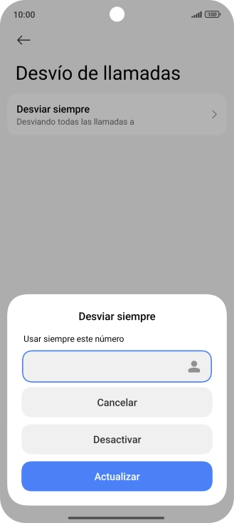 Pulsa Desactivar.