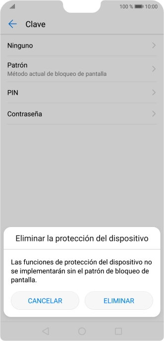 Pulsa ELIMINAR. Pulsa ELIMINAR.