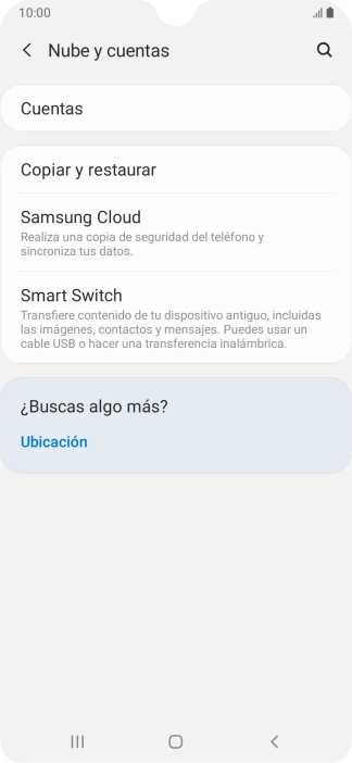 Pulsa Cuentas.