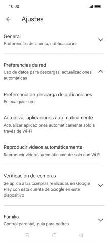 Pulsa Actualizar aplicaciones automáticamente. Pulsa Actualizar aplicaciones automáticamente.