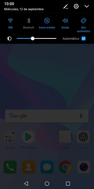 Pulsa el icono de modo de sonido las veces que sean necesarias para activar o desactivar el modo silencioso. Pulsa el icono de modo de sonido las veces que sean necesarias para activar o desactivar el modo silencioso.