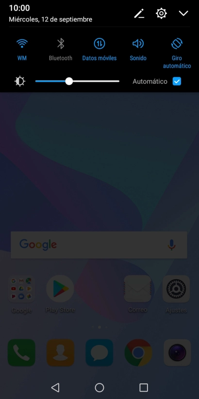 Pulsa el icono de modo de sonido las veces que sean necesarias para activar o desactivar el modo silencioso. Pulsa el icono de modo de sonido las veces que sean necesarias para activar o desactivar el modo silencioso.