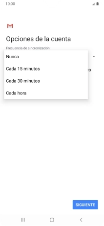 Pulsa el ajuste deseado. Pulsa el ajuste deseado.