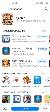 Desliza el dedo hacia arriba desde la parte inferior de la pantalla para terminar y volver a la pantalla de inicio. Desliza el dedo hacia arriba desde la parte inferior de la pantalla para terminar y volver a la pantalla de inicio.