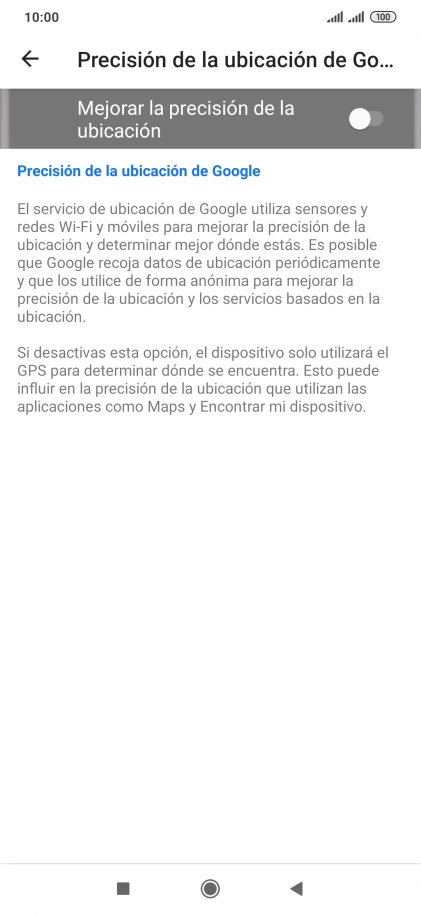 Si pulsas el indicador junto a Si pulsas el indicador junto a