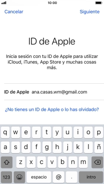 Pulsa Siguiente.