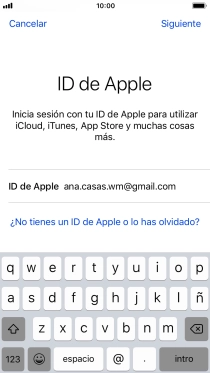 Pulsa Siguiente.