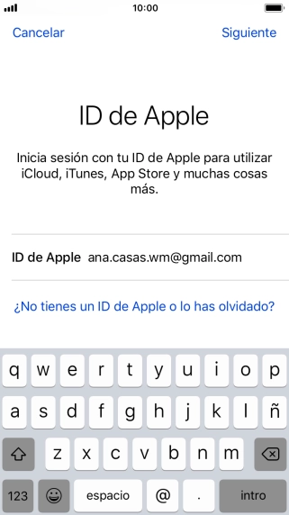 Pulsa Siguiente.