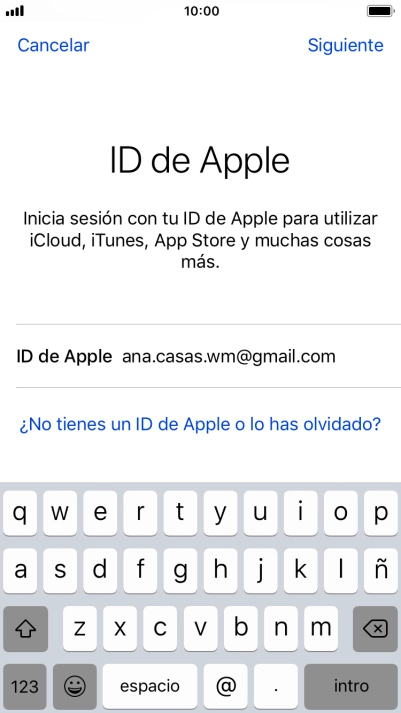 Pulsa Siguiente.