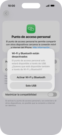 Si el wifi está desactivado, pulsa Activar Wi-Fi y Bluetooth. Si el wifi está desactivado, pulsa Activar Wi-Fi y Bluetooth.