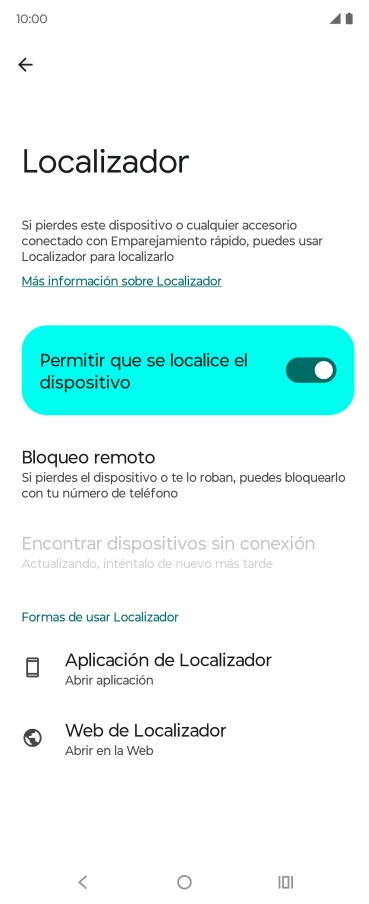 Pulsa la tecla de inicio para terminar y regresar a la pantalla de inicio. Pulsa la tecla de inicio para terminar y regresar a la pantalla de inicio.