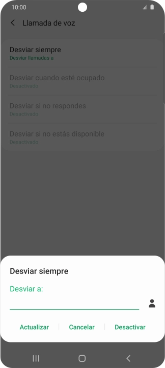 Pulsa Desactivar. Pulsa Desactivar.