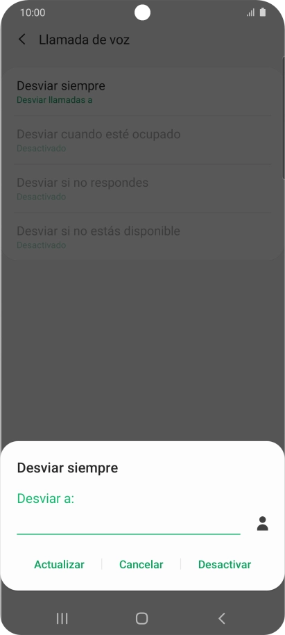 Pulsa Desactivar. Pulsa Desactivar.