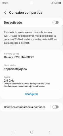 Pulsa Configurar.