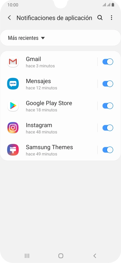 Pulsa la lista desplegable. Pulsa la lista desplegable.