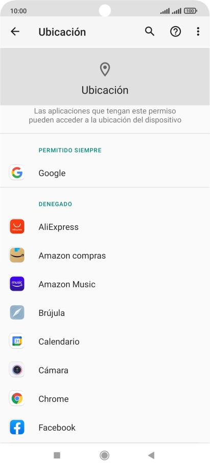 Pulsa la app deseada. Pulsa la app deseada.