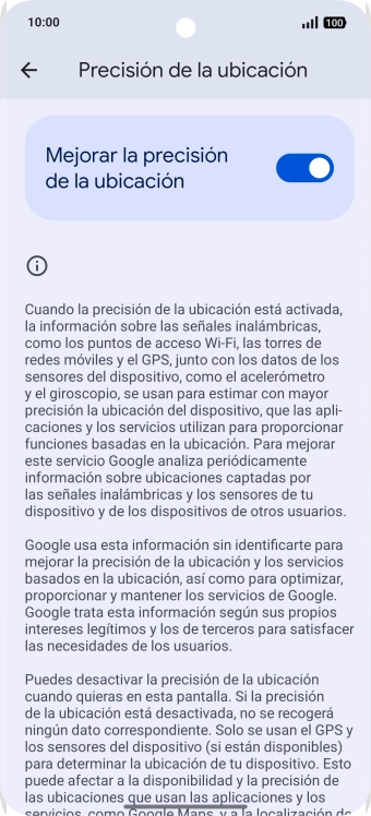 Si pulsas el indicador junto a Si pulsas el indicador junto a