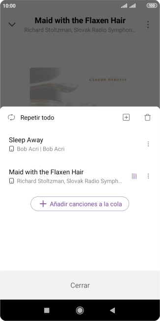 Pulsa el icono de añadir. Pulsa el icono de añadir.