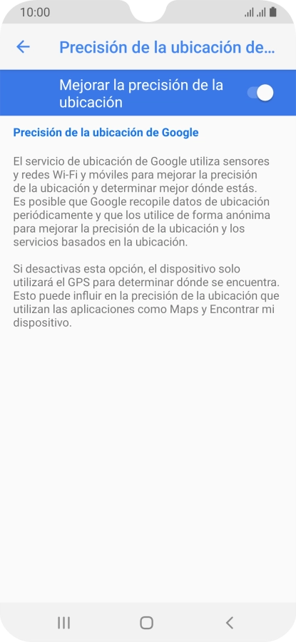 Pulsa el indicador junto a Pulsa el indicador junto a