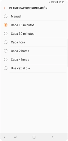 Pulsa el ajuste deseado. Pulsa el ajuste deseado.
