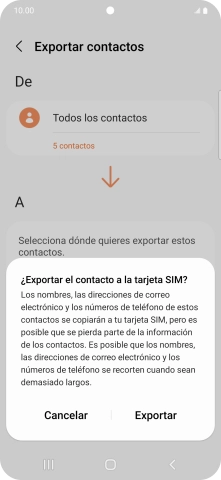 Pulsa Exportar. Pulsa Exportar.