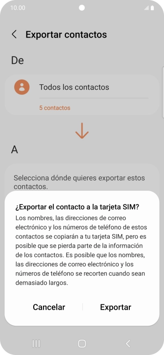 Pulsa Exportar. Pulsa Exportar.