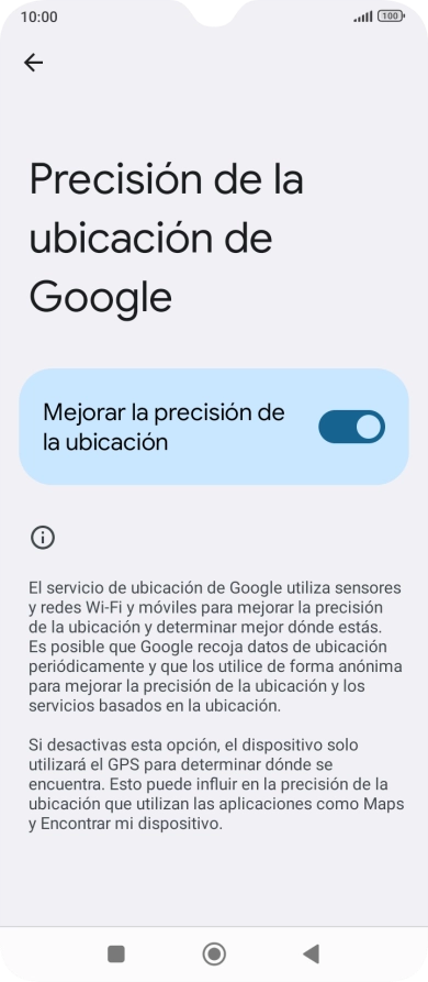 Si pulsas el indicador junto a Si pulsas el indicador junto a