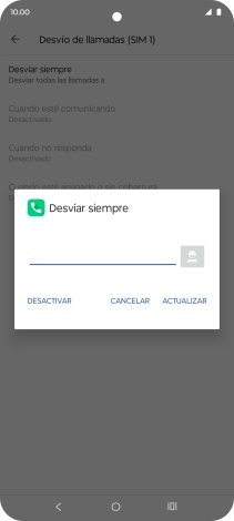 Pulsa DESACTIVAR. Pulsa DESACTIVAR.