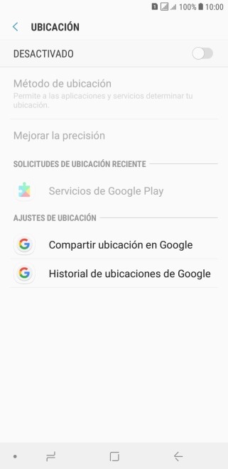 Pulsa el indicador para activar o desactivar la función. Pulsa el indicador para activar o desactivar la función.