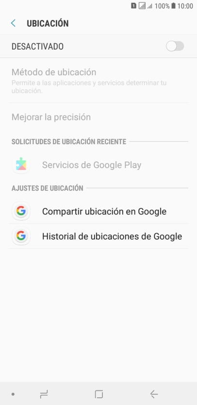 Pulsa el indicador para activar o desactivar la función. Pulsa el indicador para activar o desactivar la función.