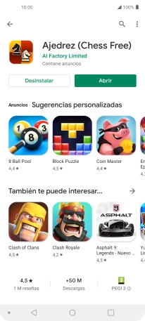 Pulsa la tecla de inicio para terminar y regresar a la pantalla de inicio. Pulsa la tecla de inicio para terminar y regresar a la pantalla de inicio.