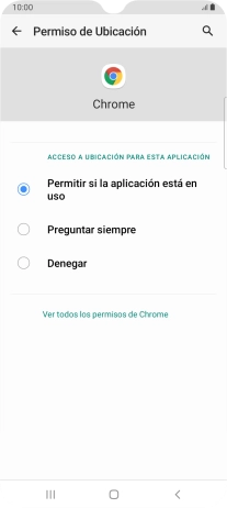 Pulsa el ajuste deseado. Pulsa el ajuste deseado.