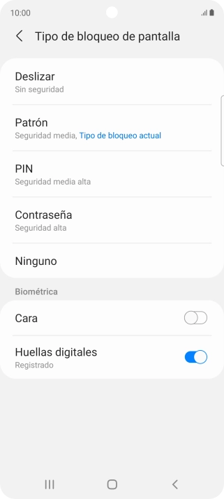 Pulsa Ninguno. Pulsa Ninguno.