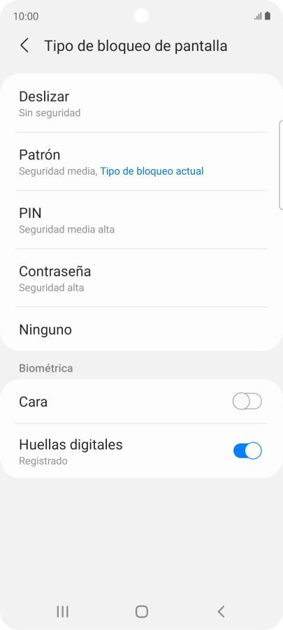 Pulsa Ninguno. Pulsa Ninguno.