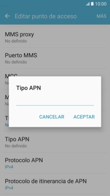 Introduce default y pulsa ACEPTAR. Introduce default y pulsa ACEPTAR.