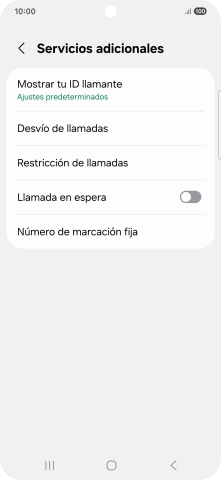 Pulsa Desvío de llamadas. Pulsa Desvío de llamadas.