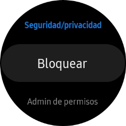 Pulsa Bloquear. Pulsa Bloquear.