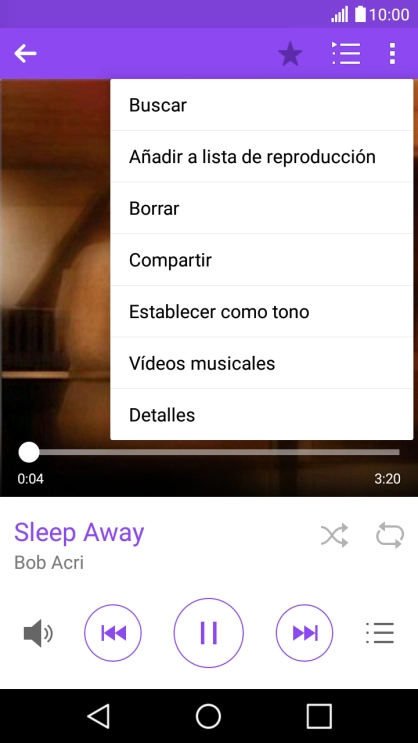 Pulsa Añadir a lista de reproducción. Pulsa Añadir a lista de reproducción.
