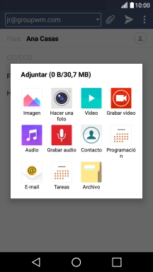 Pulsa Archivo y desplázate a la carpeta deseada. Pulsa Archivo y desplázate a la carpeta deseada.