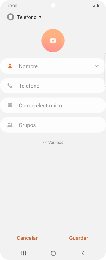 Pulsa la lista desplegable de la guía. Pulsa la lista desplegable de la guía.