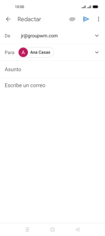 Pulsa Asunto e introduce el asunto deseado. Pulsa Asunto e introduce el asunto deseado.